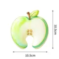 Esponja de limpieza de cocina en forma de manzana verde, bonita herramienta para platos. - 1 Pieza / Manzana Verde