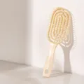 Curved hair brush for women, vent detangling hairbrush for scalp massage and fluffy volume. - No Specification / Upgraded Cream Volumizing Comb (1 Piece)