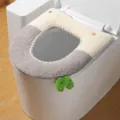 Verdichteter Plüsch Toilettensitzbezug, warmer WC-Sitz Kissen, süßes Capybara Design. - Capybara Mit Griff / 1 Stück / Helles Aprikot
