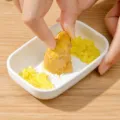 Manual Ginger Garlic Grater Kitchen Tool White Grinding Plate For Home Use 1 Pack - Simple Style / 1 Piece/Pack