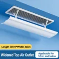 Déflecteur d'air pour climatiseur central, 50x30cm, sortie supérieure, installation facile. - Style élargi inférieur à 52 cm * 30 cm (Type à suspension supérieure universel)