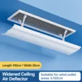 Deflecteur de climatisation centrale extensible reglable pour grille de ventilation 102cm - Style élargi inférieur à 100 cm * 30 cm (Type à suspension supérieure universel)