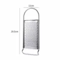 Râpe fine en acier inoxydable outil de cuisine pour râper légumes et pommes de terre - Râpe fine avec manche en acier inoxydable