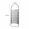 Râpe à Fromage en Acier Inoxydable Coupe-Légumes de Cuisine pour gros fil style 29.5cm neuf - Râpe grossière avec manche en acier inoxydable