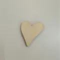 Cuore di legno accessorio foto, finitura legno naturale, carina decorazione per festa. - Accessori stile C numeri e lettere - Cuore
