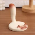Soporte de Teléfono Gato Siamés Marrón de Escritorio Soporte Creativo para Smartphone - Café
