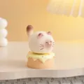 Adorable figura de gato siamés de descompresión, juguete antiestrés regalo para amigos. - Juguete giratorio gato siamés