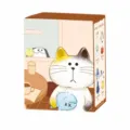 Caja misteriosa animal abstracto lindo gato dibujos animados figura decoración modelo - Caja ciega giratoria de animales abstractos - 1 unidad aleatoria