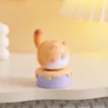 Niedliche dekompression katze figur schreib schreibtisch dekoration spielzeug geschenk - Goldene Katze-Kreiselspielzeug