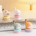 Niedliche Katze Dekompression Spielzeug Desktop Ornament emotionale Entlastung Geschenk Trend. - Vier Katzen (Paket C)