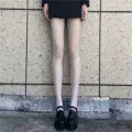 Women white fishnet tights y2k mesh pantyhose sexy spicy girl spring summer hosiery - One Size / Medium Mesh / White