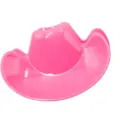 Pink cowboy hat food bag clip plastic kitchen sealing clip cute snack bag holder tool - Rose Red Hat
