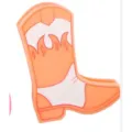 Creative cowboy boot plastic food bag sealing clip, durable kitchen snack storage clamp. - Orange Boots