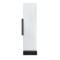 LED glowing computer screen side message board erasable USB desktop memo board - Right Side / Black