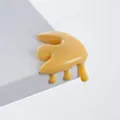 Yellow melting water drop table corner protector safety guard for furniture right angle. - Set of 4 / Yellow
