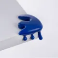 Blue water drop shaped table corner protector, anti collision guard for home furniture edge. - Set of 4 / Dark Blue
