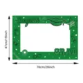 Cornice per foto di laurea verde in carta accessori per feste 70x47cm decorazione festa - Cornice di Graduazione Verde