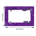 Cornice per foto di festa di laurea glitter viola decorazioni per eventi 2026 - Cornice di Graduazione Viola