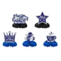 Blue retirement party honeycomb centerpieces table decorations set of five pieces decor - Honeycomb Centerpieces 5 Pieces