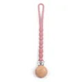 Silicone pacifier clip newborn teething toy anti-drop chain baby soothing pacifier holder - Y19