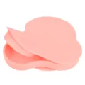 Niedliche rosa Silikon Auto Form Baby Saugplatte geteiltes Kleinkind Essgeschirr - Y12