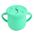 Silicone baby snack cup with dual handles and soft petal spill-proof lid for kids - Y13 Snack Cup