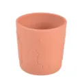Vaso de aprendizaje de silicona para niños sin tapa con bonito diseño de ardilla en relieve. - Y27
