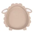 Cute sheep shaped baby silicone dinner plate, pink infant food suction bowl for toddler training. - Y24 Lamb Dinner Plates