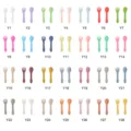 Set di forchetta e cucchiaio in silicone per neonati stoviglie per l'alimentazione 28 colori vivaci - Colore Y2 / Forchetta e Cucchiaio in Silicone Puro