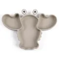 Assiette bébé homard en silicone, jolie vaisselle compartimentée pour enfant, gris clair. - Assiette / Gris Clair Kaki