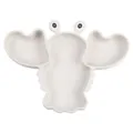 Assiette bebe divisee en silicone homard, jolis couverts d'alimentation en couleur gris clair. - Assiette / Gris clair
