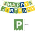 Dinosaurier Geburtstag Party Banner Dekoration Kinder Party Zubehör Wimpelkette 18,3cm - Banner