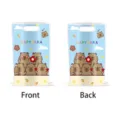 Carina borsa per feste a tema capibara con display fronte e retro borsa di stoccaggio per bambini. - Sacchetti Regalo 10 Pezzi/Confezione-03