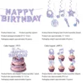 Jäger Mädchen Gruppe Thema Geburtstag Party Dekoration Banner Kuchen Topper und hängende Wirbel - 4-teiliges Set