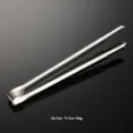 Stainless steel food tong ice tong kitchen BBQ clip 24.7cm kitchen cooking utility tool - Ice Tongs, 24.5cm