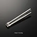 304 stainless steel ice tong anti-slip food tong kitchen barbecue pastry clip tool - Ice Tongs, 19.5cm