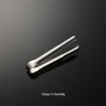 Stainless steel ice tong kitchen food clamp sugar clip for cooking barbecue restaurant use - Ice Tongs, 13.5cm