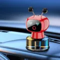 Difusor de coche robot inteligente recargable con ajuste de 4 velocidades y fragancia. - Difusor de robot recargable (Hilton)