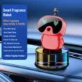 Désodorisant intelligent pour voiture robot, mignon diffuseur d'aromathérapie à parfum réglable. - Hilton