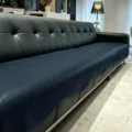 Αδιάβροχο δερμάτινο κάλυμμα καναπέ, σκούρο μπλε αντιολισθητικό προστατευτικό χαλάκι. - 70*70cm / Σκούρο Μπλε