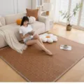 Summer cooling rattan mat for living room tatami, breathable non-slip ice vine floor mat variant - 90x200cm / Sumu Floor Mat