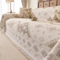 Chenille sofa cover blanket tribal geometric pattern living room furniture protector slipcover - 180*130CM / Gold Miner - Light Coffee
