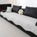 Cool ice silk sofa cover, non-slip summer couch mat cushion protector for living room decor. - 70x70cm / Irregular Tianshan Snow - Gray