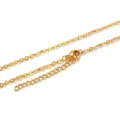 Cadena de extensión de metal dorado con cierre de mosquetón para accesorios de joyería - Cadena Solo (Sin Colgante) (Ancho 2mm Longitud 40+5cm) / Dorado