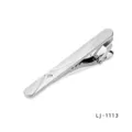 Pince à cravate homme en métal argenté 6cm affaires formel mode style coréen épingle cravate - Style 13