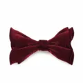 Farfallino da uomo bordeaux opaco per matrimoni, sposi e abiti eleganti formali. - 2802 (Borgogna)