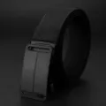 Schwarzer taktischer Gürtel Herren Nylon Webgürtel mit Schnellverschluss robust - Schwarz