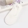Fantasmini invisibili in pizzo bianco da donna, calzini estivi traspiranti a rete traforata. - Senza Imballaggio / Bianco
