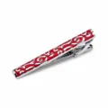 Pince a cravate classique pour homme avec motif de nuage ruyi rouge, epingle en metal 5.5cm - Motif de nuage Ruyi