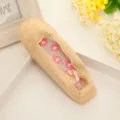 Women summer lace invisible boat socks anti-slip silicone low cut shallow mouth short socks - Exquisite Korean Packaging / Nude